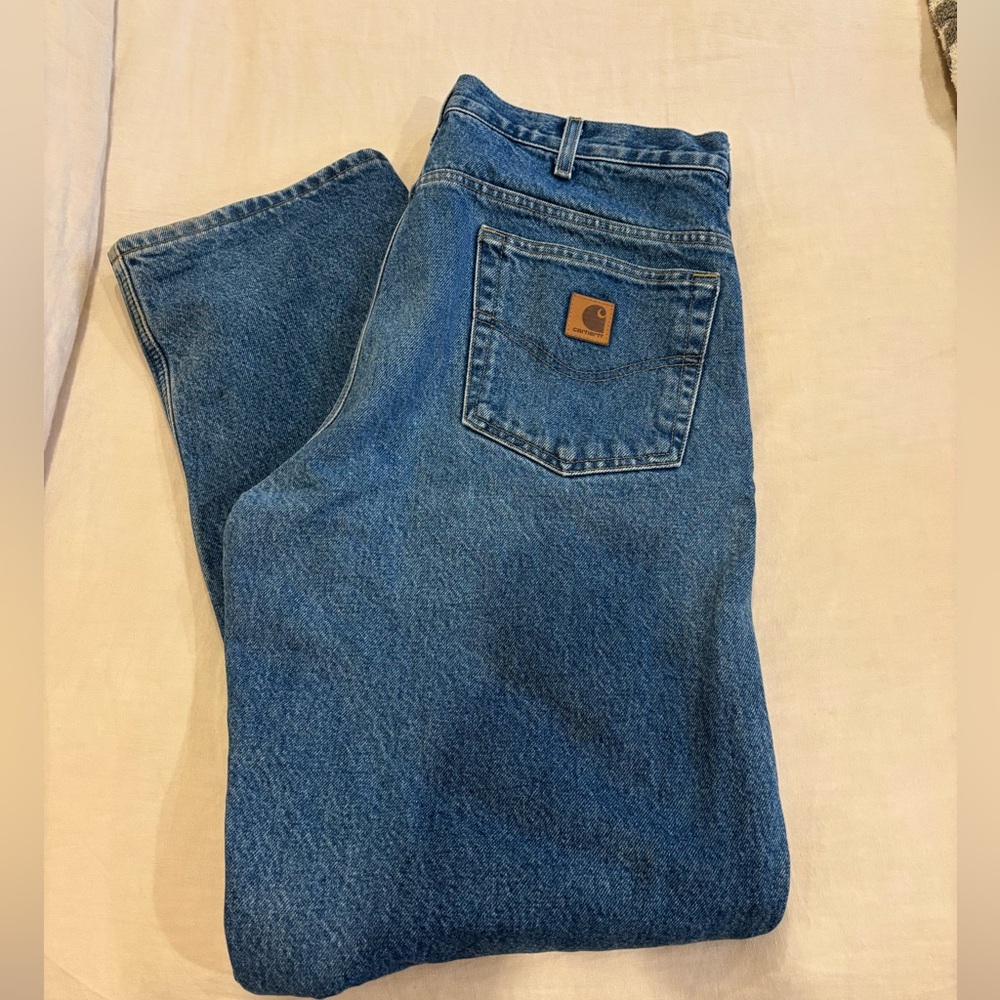 Carhartt Flannel-lined jeans